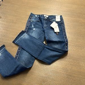 Hudson Jeans Kids Bottoms in Blue with Star Accents